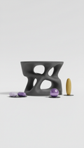 3D-printed graphite accent table