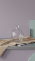 Minted Glass Minimalist Flower Vase